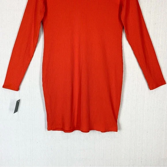 Wild Fable~NWT~Women's Long Sleeve Ribbed Knit Turtleneck Bodycon‎ Dress~Sz XL - Picture 11 of 16